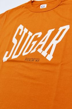 画像3: 「Sugar & Co.」Bowie Drop Tee シュガーアンドカンパニー ボウイ ドロップ Tシャツ [オレンジ]