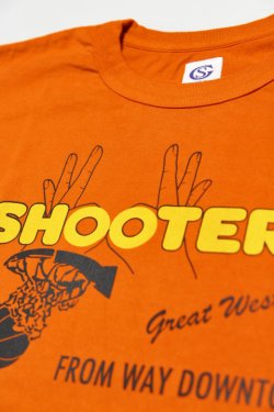 画像2: 「Sugar & Co.」Shoo Drop Tee シュガーアンドカンパニー シューターズ ドロップ Tシャツ [オレンジ]