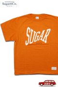 「Sugar & Co.」Bowie Drop Tee シュガーアンドカンパニー ボーイ ドロップ Tシャツ [オレンジ]