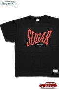 「Sugar & Co.」Bowie Drop Tee シュガーアンドカンパニー ボウイ ドロップ Tシャツ [ブラック]