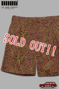 「ILL180°」INDIGO PAISLEY 2TUCK SHORTS イルワンエイティ インディゴペイズリー 2タックショーツ ILL241-37 [インディゴ]