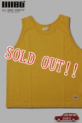 「ILL180°」SOLID LOOSE TANK TOP イルワンエイティ ソリッド ルーズタンクトップ ILL241-21 [マスタード]