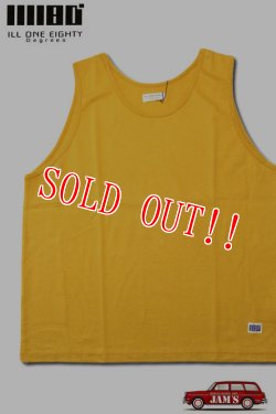 画像1: 「ILL180°」SOLID LOOSE TANK TOP イルワンエイティ ソリッド ルーズタンクトップ ILL241-21 [マスタード]