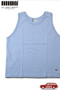 「ILL180°」SOLID LOOSE TANK TOP イルワンエイティ ソリッド ルーズタンクトップ ILL241-21 [サックス]