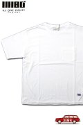 「ILL180°」SOLID POCKET S/S Tee イルワンエイティ ソリッド ポケット半袖 Tシャツ ILL241-20 [ホワイト]