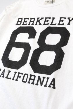 画像3: 「ILL180°」"BERKELEY 68" SHORT SLEEVE Tee イルワンエイティ バークレー プリント 半袖 Tシャツ ILL241-26 [ホワイト]