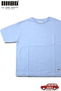 「ILL180°」SOLID POCKET S/S Tee イルワンエイティ ソリッド ポケット半袖 Tシャツ ILL241-20 [サックス]