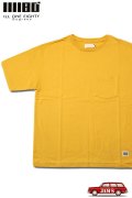 「ILL180°」SOLID POCKET S/S Tee イルワンエイティ ソリッド ポケット半袖 Tシャツ ILL241-20 [マスタード]