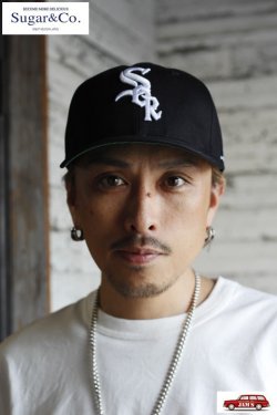画像8: [再入荷!!]「Sugar & Co.」Washable SGR Cap シュガーアンドカンパニー ウォッシャブル キャップ [ブラック]