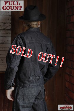 画像11: 「FULLCOUNT」Type 1 BLACK DENIM JACKET Lot ＃2107BK 13.7oz フルカウント タイプ ファースト デニムジャケット ブラックデニム [ブラック]