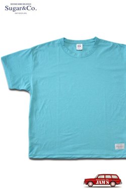 画像1: 「Sugar & Co.」Heather Surf Tee Primeflex シュガーアンドカンパニー ヘザーサーフ Tシャツ 高機能素材 プライムフレックス [ヘザーグリーン]