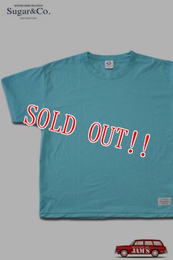 画像1: 「Sugar & Co.」Heather Surf Tee Primeflex シュガーアンドカンパニー ヘザーサーフ Tシャツ 高機能素材 プライムフレックス [ヘザーグリーン]