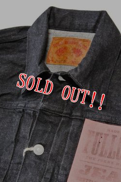 画像2: 「FULLCOUNT」Type 1 BLACK DENIM JACKET Lot ＃2107BK 13.7oz フルカウント タイプ ファースト デニムジャケット ブラックデニム [ブラック]