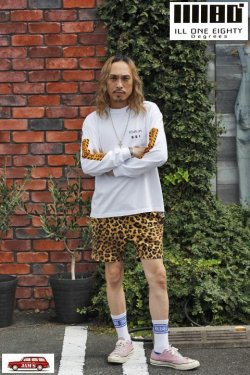 画像9: 「ILL180°」"REDRUM" LONG SLEEVE Tee イルワンエイティ レッドラム・マーダー プリントロンTee ILL242-06 [ホワイト]