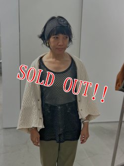 画像4: [Lady's]「ILL180°」BIG MESH PULLOVER イルワンエイティ ビッグメッシュ プルオーバー ILL241-45 [ホワイト]
