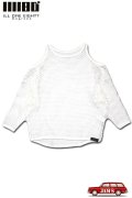 [Lady's]「ILL180°」BIG MESH PULLOVER イルワンエイティ ビッグメッシュ プルオーバー ILL241-45 [ホワイト]