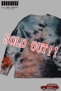 「ILL180°」×「D.Y.E.」TIE DYE LONG SLEEVE Tee イルワンエイティ コラボ タイダイ ロンTee ILL242-04D [タイプ A]