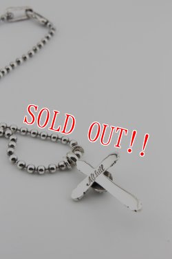 画像4: 「Mt.hill」Cross Bottony Necklace TQ & Silver Ball Long Chain 70cm マウントヒル クロスボトニーネックレス シルバーチェーン ターコイズマウンテンターコイズ [250802-2]