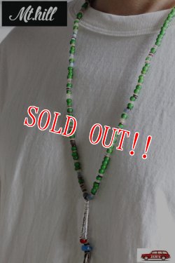 画像7: 「Mt.hill」 Cone Necklace Long マウントヒル コーンロングネックレス ロング  [グリーン]