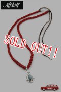 [期間限定 通販受付中]【One of a Kind】「Mt.hill」Thunderbird Pendant with TQ ＆ White Heart Beads マウントヒル サンダーバード ペンダント ビーズ ターコイズマウンテン [240823]
