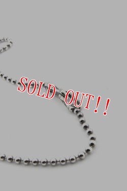 画像5: 「Mt.hill」Cross Bottony Necklace TQ & Silver Ball Long Chain 70cm マウントヒル クロスボトニーネックレス シルバーチェーン ターコイズマウンテンターコイズ [250802-2]