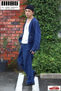 画像10: [再入荷]「ILL180°」FIRST ENGINEER JACKET イルワンエイティ ファーストエンジニア ジャケット 10.5oz デニム ILL-540 [インディゴブルー]