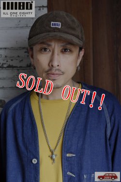 画像6: 「ILL180°」LOGO CAP CORDUROY イルワンエイティ ロゴキャップ コーデュロイ ILL242-56P [ブロンズ]