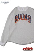 「Sugar & Co.」Drop Sweat "SUGAR & SALT" シュガーアンドカンパニー ドロップ スウェット シュガー＆ソルト [ヘザーホワイト]