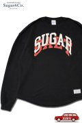 「Sugar & Co.」Drop Sweat "SUGAR & SALT" シュガーアンドカンパニー ドロップ スウェット シュガー＆ソルト [ブラック]