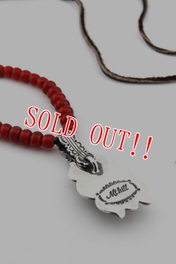 画像3: 【One of a Kind】「Mt.hill」Flare Necklace with TQ ＆ White Heart Beads マウントヒル フレア ネックレス ビーズ ニューランダーターコイズ [240922]