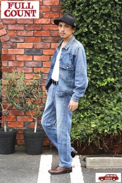 画像11: 「FULLCOUNT」Lot #1101 Dartford Straight Denim 11.5oz  "Super Smooth" フルカウント ストレート デニム スーパースムース ヴィンテージ加工 [フェードインディゴ]