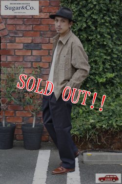 画像15: [100本限定]「Sugar&Co.」Melang Daddy's Pants シュガーアンドカンパニー メランジデニム ダディーズ パンツ  [ネイビー]