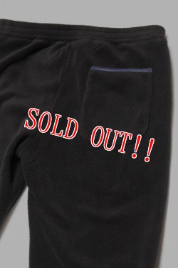 画像5: 「ILL180°」LW FLEECE PANTS イルワンエイティ ライトウェイト フリース パンツ ILL242-34 [ブラック]