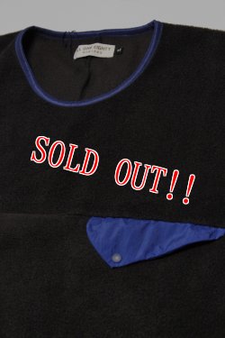 画像2: 「ILL180°」LW FLEECE CREW-NECK イルワンエイティ ライトウェイト フリース クルーネック ILL242-33 [ブラック]