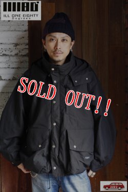 画像11: 「ILL180°」×「MT.RAINIER DESIGN」MANTEN PARKA イルワンエイティ マウントレーニア コラボ マンテンパーカー ILL242-41MD [ブラック]