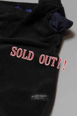 画像3: 「ILL180°」LW FLEECE PANTS イルワンエイティ ライトウェイト フリース パンツ ILL242-34 [ブラック]