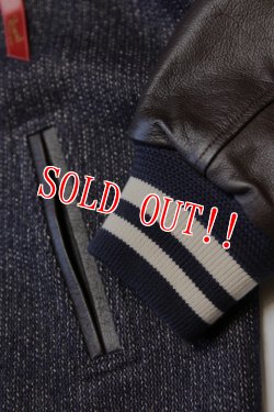 画像3: 「Broun's BEACH JACKET」by「FULLCOUNT」Pharaoh Jacket ブラウンズビーチ フルカウント ファラオジャケット BBJ-026 [ネイビー×ダークブラウン]