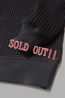 画像3: 「Jackman」Big Waffle Crewneck ジャックマン ビッグワッフル クリーネック JM7479「ブラック」