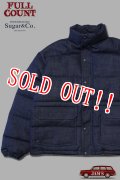 「FULLCOUNT」×「Sugar&Co.」Denim Sagarmatha Down Jacket フルカウント シュガーアンドカンパニー コラボ デニム サガルマータ ダウンジャケット SG2024 [インディゴ]