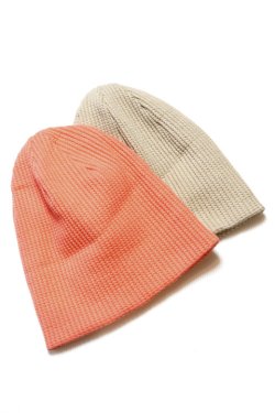 画像3: 「Jackman」 Waffle Knit Cap ジャックマン オリジナルワッフルニットキャップ JM6605 「サンライズピンク・オイスター」
