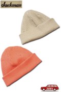 「Jackman」 Waffle Knit Cap ジャックマン オリジナルワッフルニットキャップ JM6605 「サンライズピンク・オイスター」