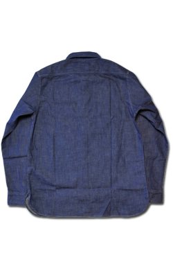 画像7: 「FULLCOUNT」 Denim Work Shirt 8oz フルカウント デニム ワークシャツ 4890-19 [インディゴ]