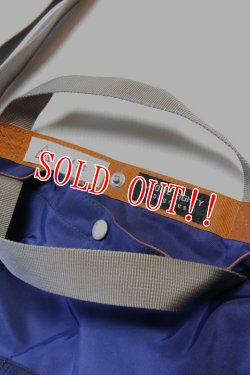 画像2: 「ILL180°」×「dzt」UTILITY BAG SMALL イルワンエイティ コラボ ナイロン ユーティリティーバッグ スモール ILL241-49DZS [ネイビー]