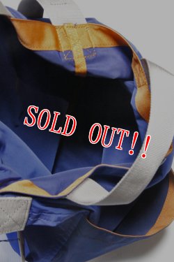 画像4: 「ILL180°」×「dzt」UTILITY BAG SMALL イルワンエイティ コラボ ナイロン ユーティリティーバッグ スモール ILL241-49DZS [ネイビー]