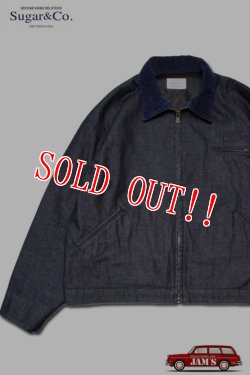 画像1: 「Sugar & Co.」Denim Wind Proof Jacket シュガーアンドカンパニー デニム ウィンドプルーフ ジャケット [インディゴ]