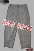 「ILL180°」LINEN PLAID 2-TUCK PANTS イルワンエイティ 2タック チェックパンツ ILL242-46 [グレンプレイド]