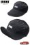 画像1: 「ILL180°」MID-BILL CAP イルワンエイティ ミッドビル キャップ サプレックスナイロン ILL251-51JE [ブラック] (1)