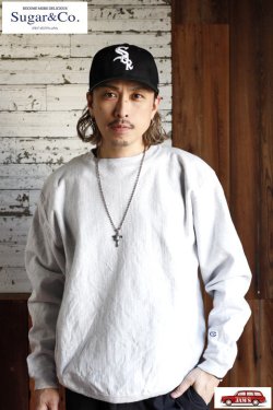 画像7: 「Sugar&Co.」Reverse Sweat シュガーアンドカンパニー リバーススウェット [ヘザーホワイト]