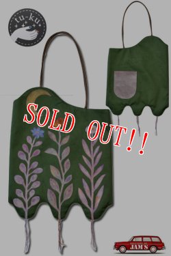 画像1: 「tuku-works」HAND MADE BAG ツクワークス ハンドメイドバッグ [月夜の花]