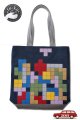 [実店舗販売中]「tuku-works」HAND MADE BAG ツクワークス ハンドメイドバッグ [テトリス]